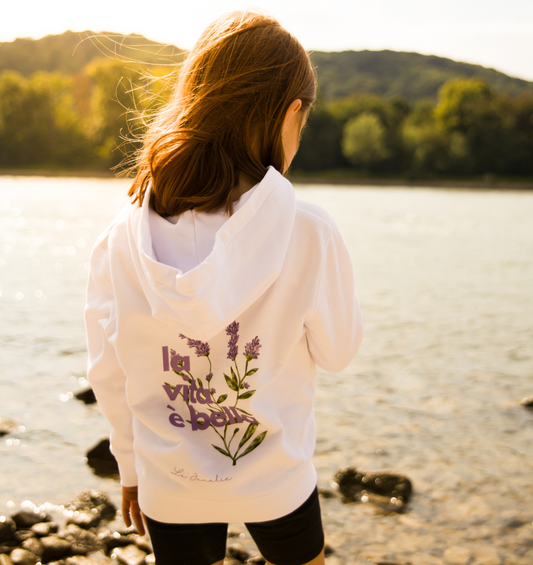 la vita è bella no. 4 - Organic Kids Hoodie