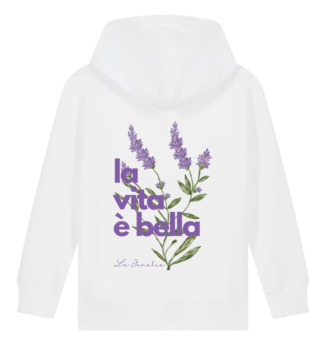 la vita è bella no. 4 - Organic Kids Hoodie
