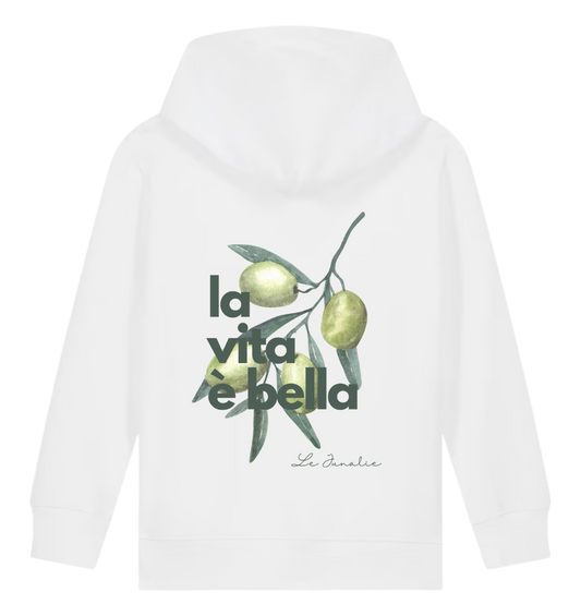 la vita è bella no. 2 - Organic Kids Hoodie