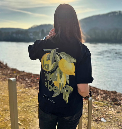 la vita è bella no. 1 - Oversize Shirt & Hoodie Bundle - black