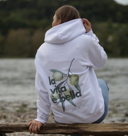 la vita è bella no. 2 - Basic Shirt & Hoodie Bundle - white
