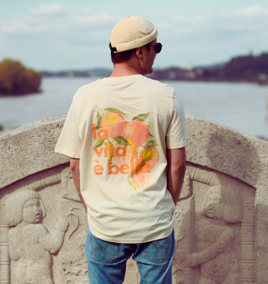 la vita è bella no. 3 - Organic Basic Shirt