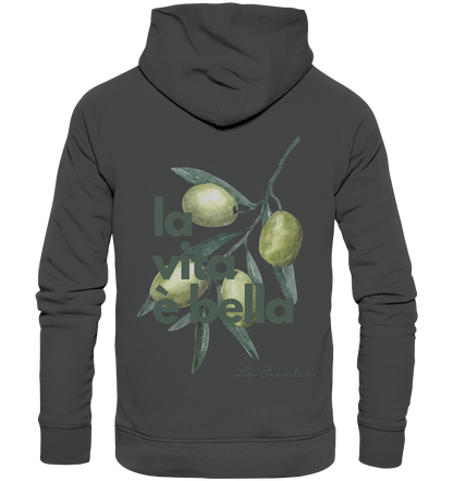 la vita è bella no. 2 - Basic Shirt & Hoodie Bundle - anthracite