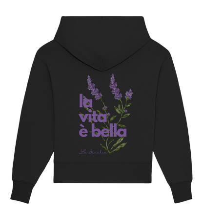 la vita è bella no. 4 - Oversize Shirt & Hoodie Bundle - black