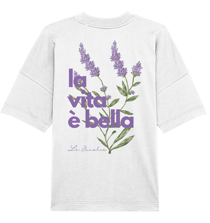 la vita è bella no. 4 - Oversize Shirt & Sweatshirt Bundle - white