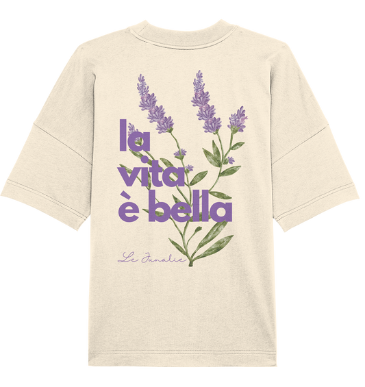 la vita è bella no. 4 - Oversize Shirt & Hoodie Bundle - natural raw