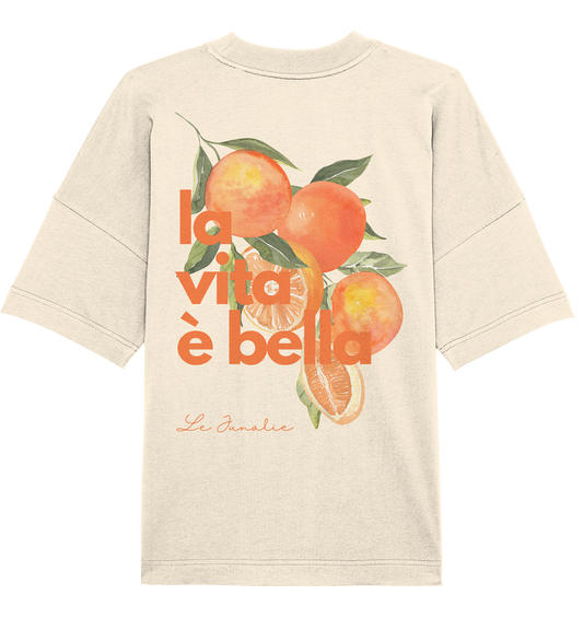 la vita è bella no. 3 - Oversize Shirt & Hoodie Bundle - natural raw