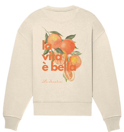 la vita è bella no. 3 - Oversize Shirt & Sweatshirt Bundle - natural raw