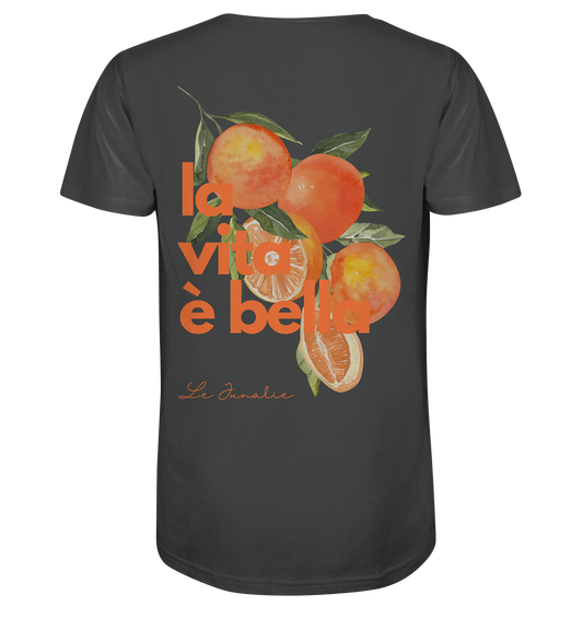 la vita è bella no. 3 - Basic Shirt & Hoodie Bundle - anthracite
