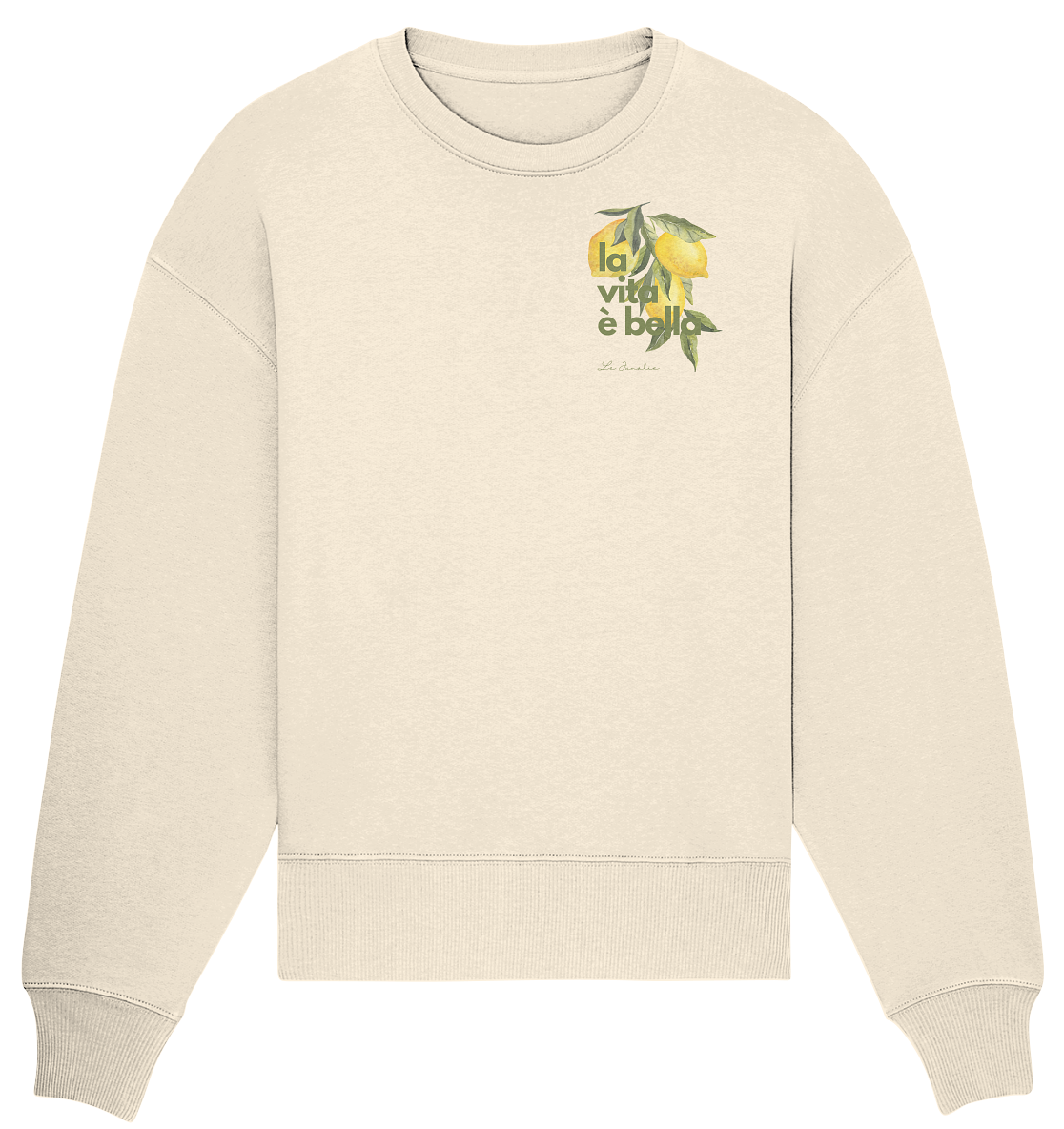 la vita è bella no. 1 - Oversize Shirt & Sweatshirt Bundle - natural raw